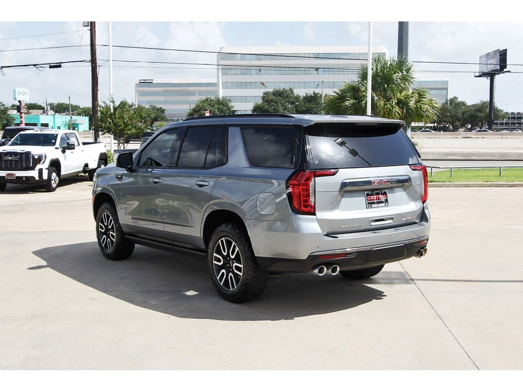 2024 GMC Yukon AT4 Silver at Bayway Cadillac of The Woodlands