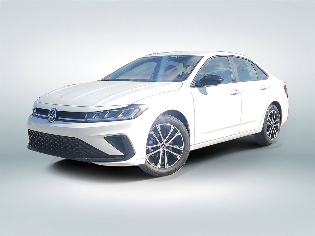 White 2026 Volkswagen Jetta Sedan Front-Wheel Drive 8-Speed Automatic