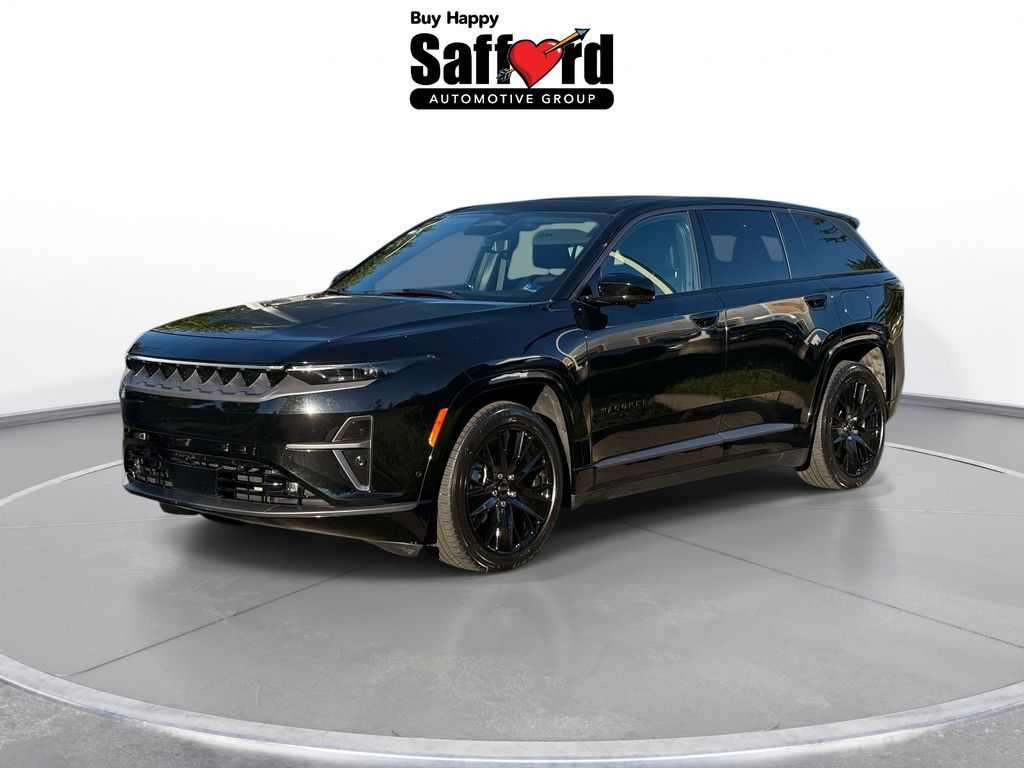 Diamond Black 2024 Jeep Wagoneer S SUV / Crossover Four-Wheel Drive 1-Speed Automatic
