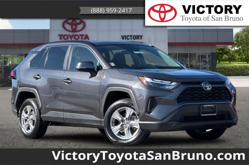 Magnetic Gray Metallic 2025 Toyota RAV4 SUV / Crossover Front-Wheel Drive 8-Speed Automatic