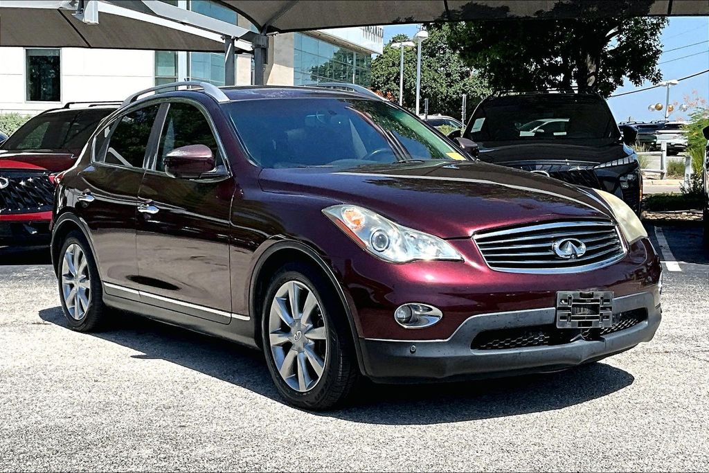 Black 2012 INFINITI EX35 SUV / Crossover Rear-Wheel Drive 7-Speed Automatic