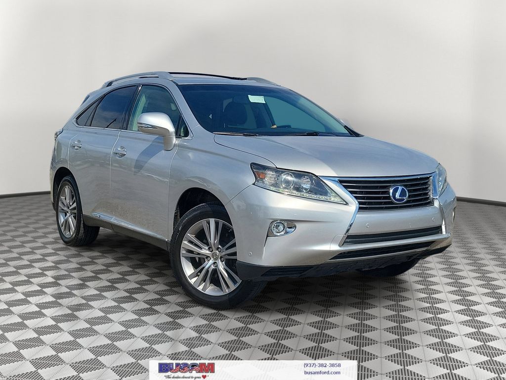 Silver 2015 Lexus RX Hybrid 450h AWD SUV / Crossover All-Wheel Drive Continuously Variable Transmission