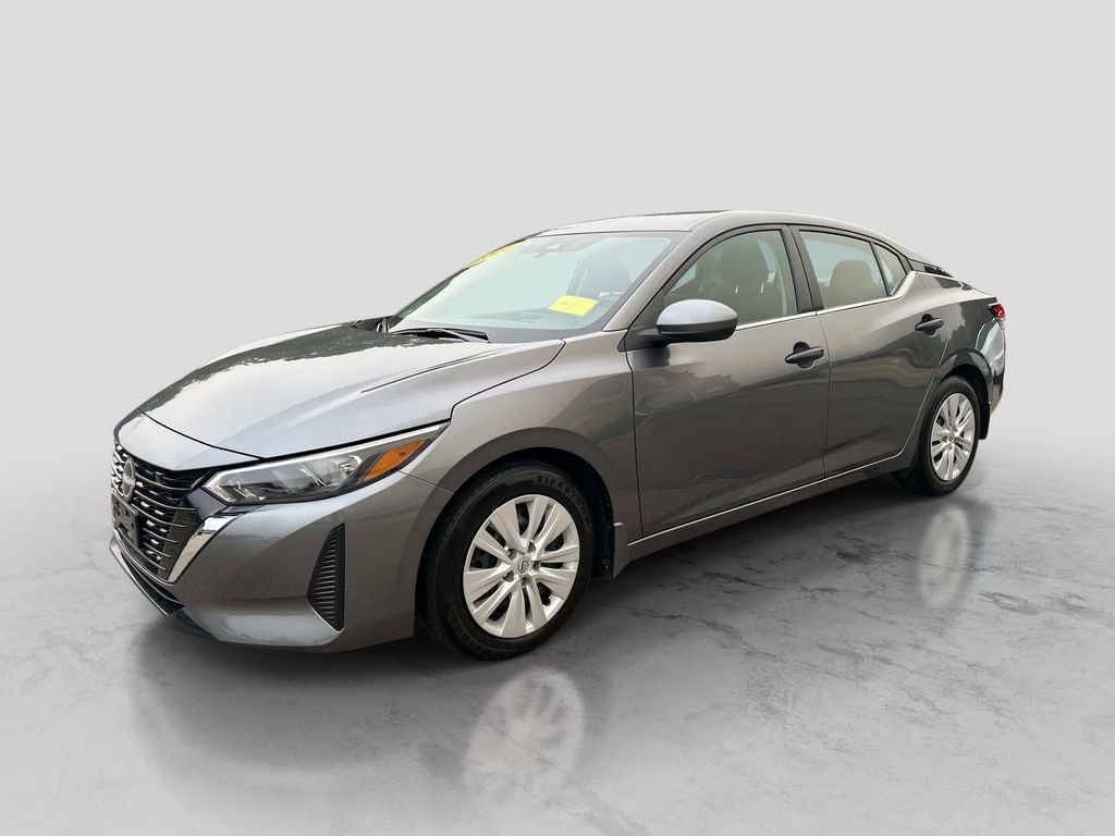 Gray (Gun Metallic) 2025 Nissan Sentra Sedan Front-Wheel Drive Continuously Variable Transmission