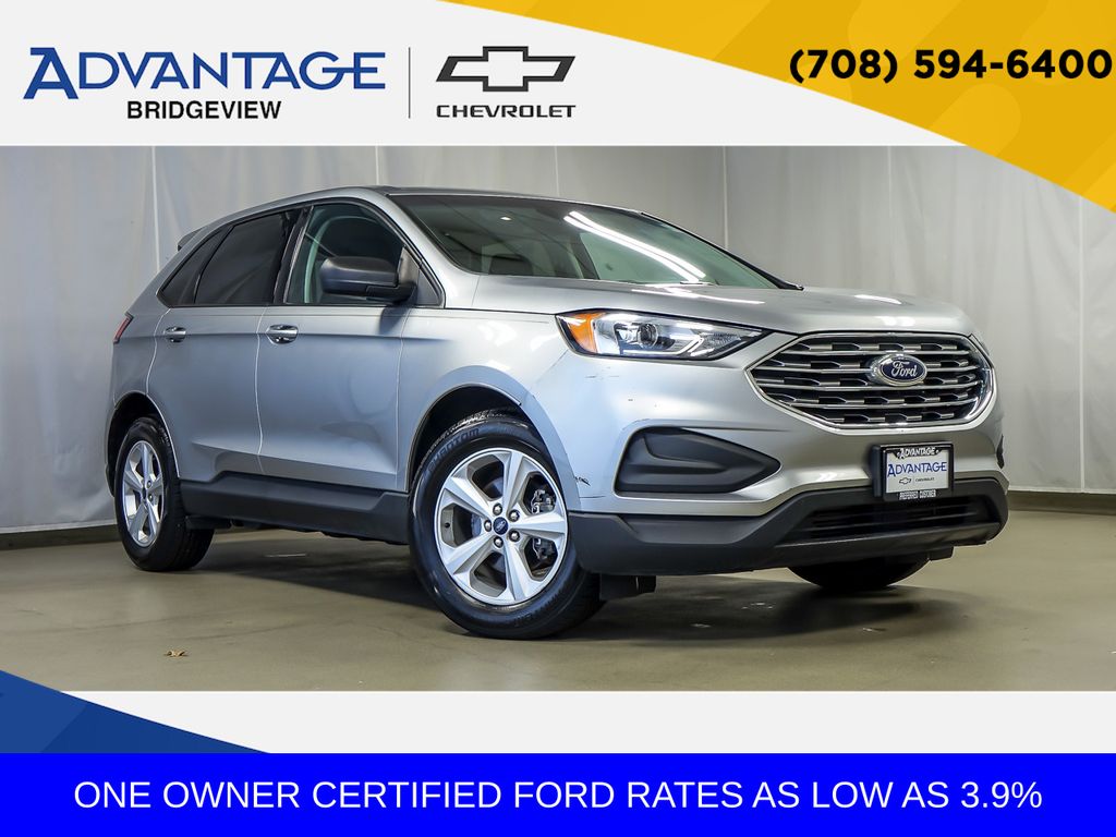 Silver Metallic 2020 Ford Edge SUV / Crossover Front-Wheel Drive 8-Speed Automatic