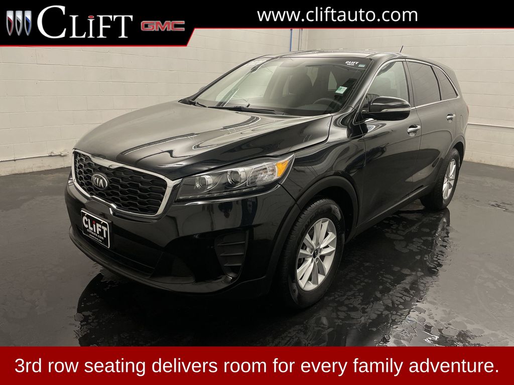 Ebony Black 2020 Kia Sorento SUV / Crossover Front-Wheel Drive 6-Speed Automatic