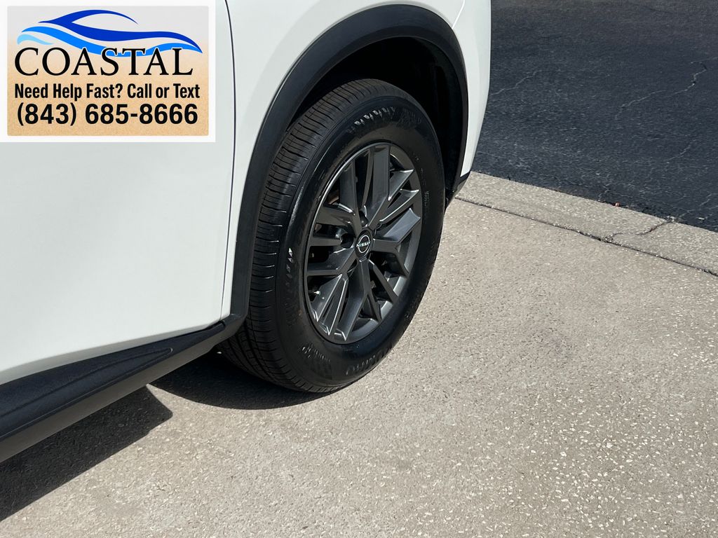 2024 Nissan Rogue S White at Coastal Chevrolet Cadillac