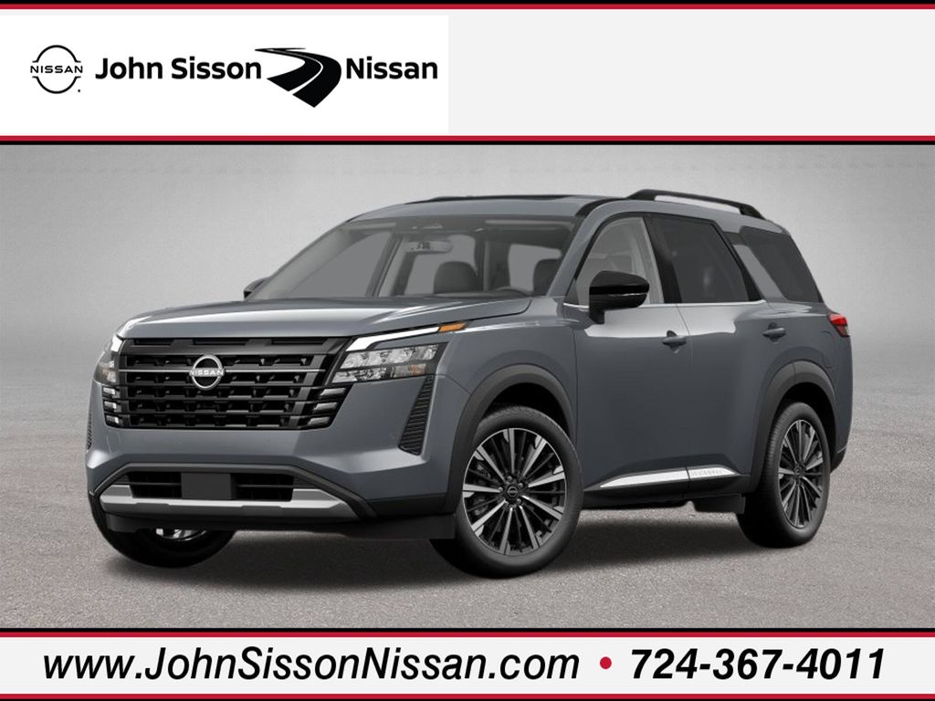 2026 Nissan Pathfinder Platinum Gray at John Sisson Motors