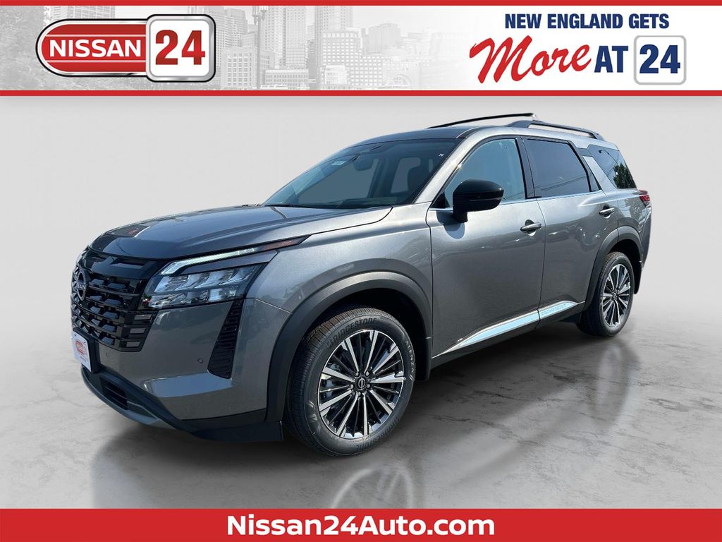 Gray (Gun Metallic) 2026 Nissan Pathfinder SUV / Crossover All-Wheel Drive 9-Speed Automatic