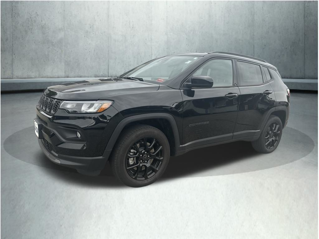 Diamond Black Crystal Pearlcoat 2026 Jeep Compass SUV / Crossover Four-Wheel Drive 8-Speed Automatic
