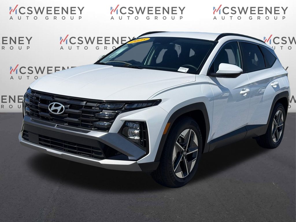 White Pearl 2025 Hyundai Tucson SEL FWD SUV / Crossover Front-Wheel Drive 8-Speed Automatic