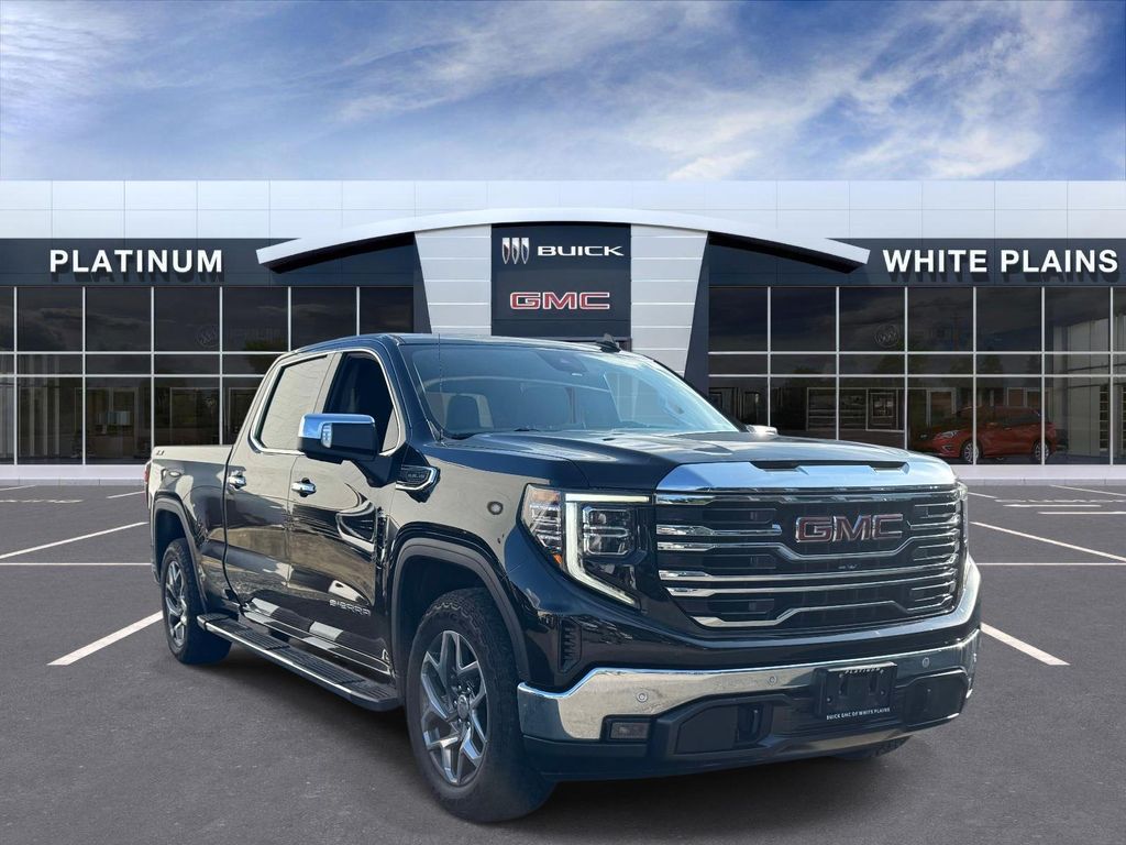 Onyx Black 2024 GMC Sierra 1500 Pickup Truck Four-Wheel Drive Automatic