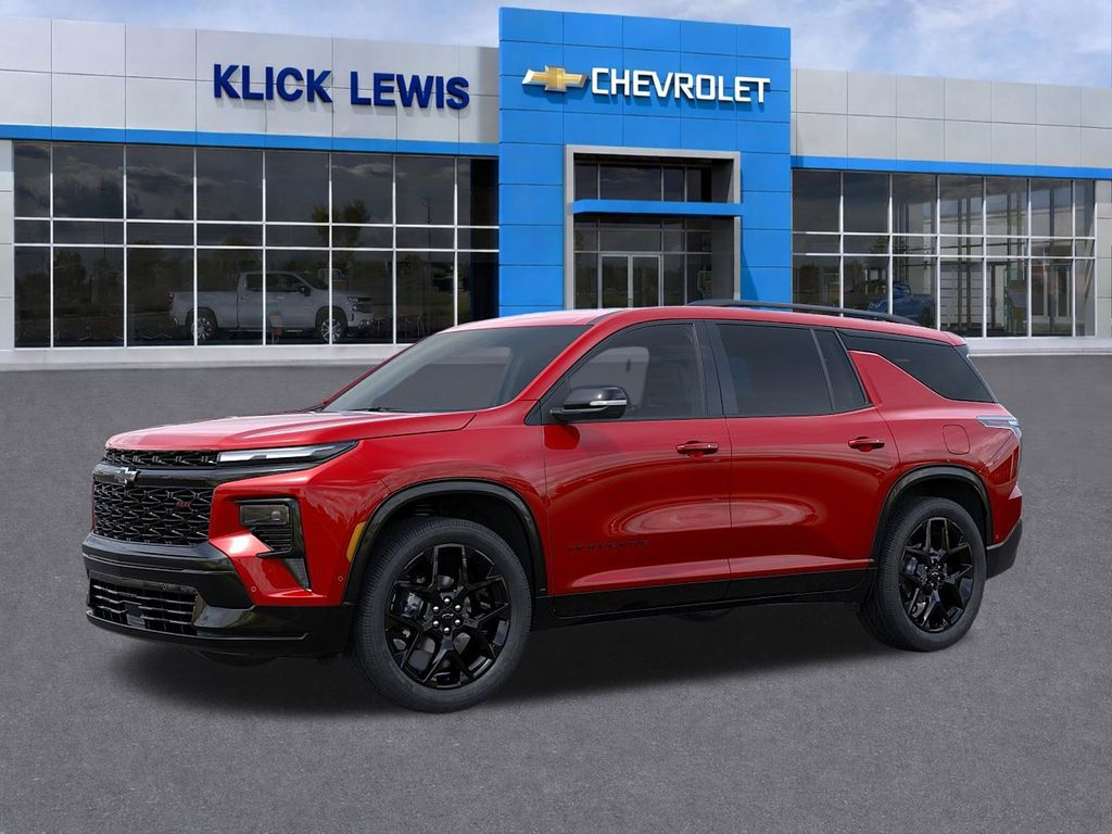 2026 Chevrolet Traverse RS Red at Klick Lewis Buick Chevrolet