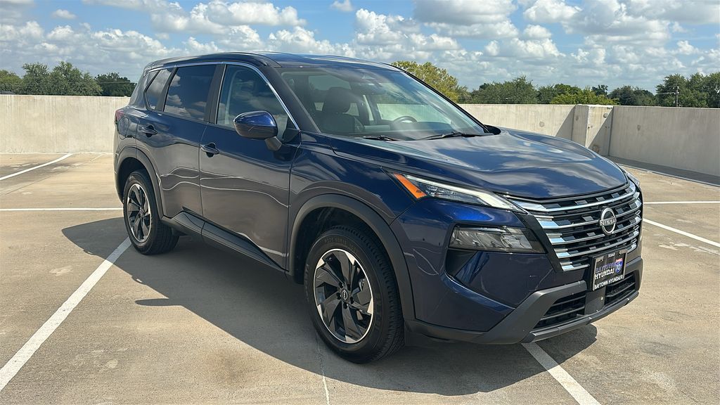 2025 Nissan Rogue SV Blue at South Houston Nissan