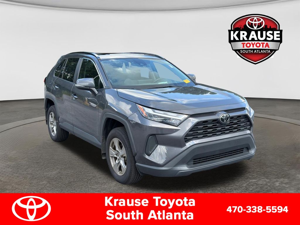 Magnetic Gray Metallic 2024 Toyota RAV4 SUV / Crossover Front-Wheel Drive 8-Speed Automatic
