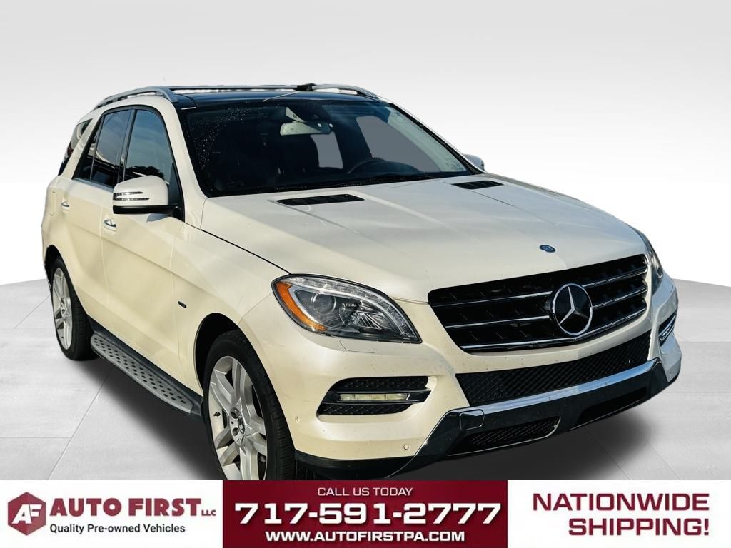 2012 Mercedes-Benz M-Class ML 350 BlueTEC 4MATIC