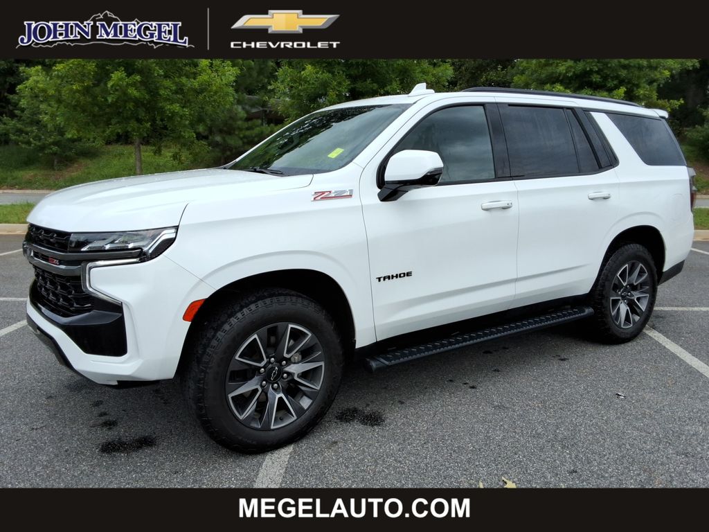 Summit White 2022 Chevrolet Tahoe SUV / Crossover Four-Wheel Drive