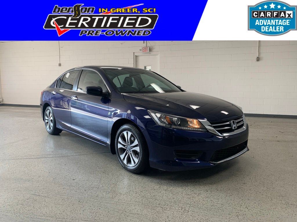 2014 Honda Accord Negro (Obsidian Blue Pearl) Sedán Tracción delantera Transmisión variable continua