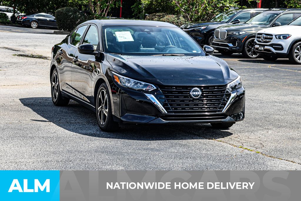 Used 2024 Black Nissan SV image 5
