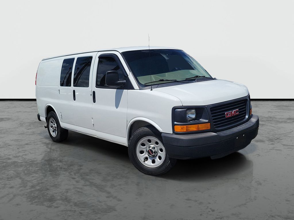 Summit White 2012 GMC Savana Cargo Van Rear-Wheel Drive 4-Speed Automatic Overdrive