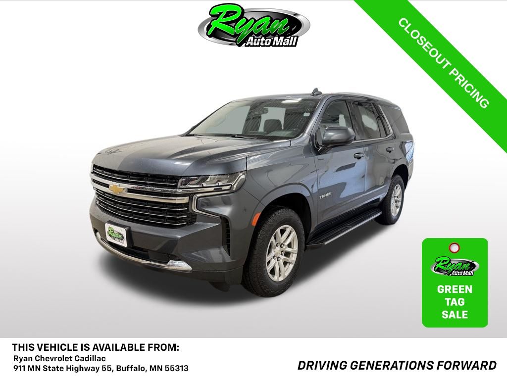 Shadow Gray Metallic 2021 Chevrolet Tahoe SUV / Crossover Four-Wheel Drive 10-Speed Automatic