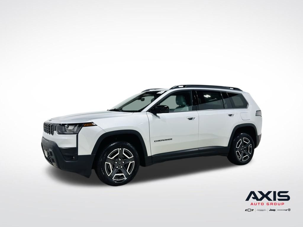 Silver Zynith Clearcoat 2026 Jeep Cherokee SUV / Crossover Four-Wheel Drive Continuously Variable Transmission