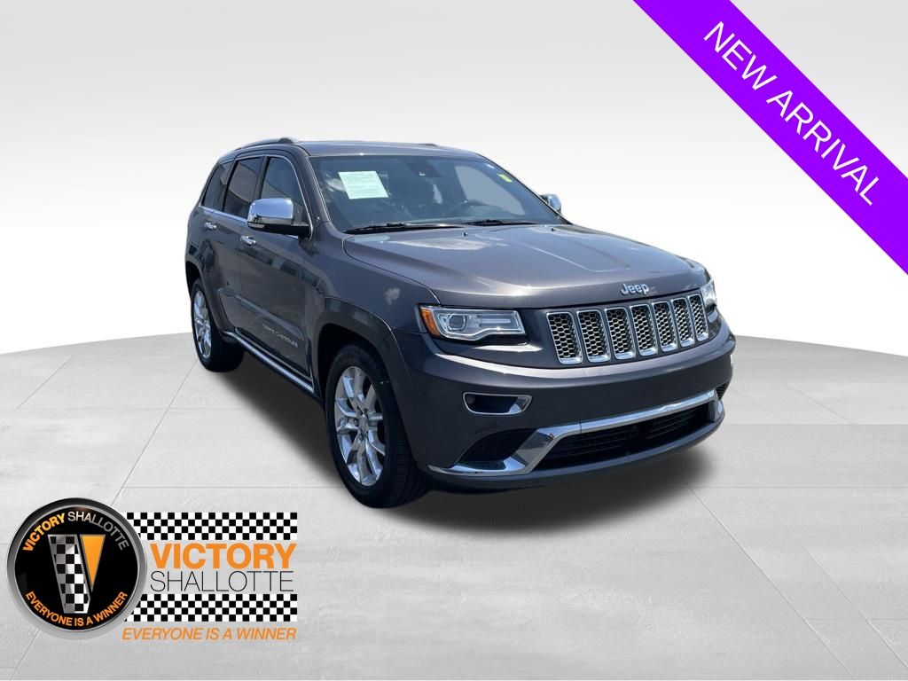 Gray (Granite Crystal Metallic Clearcoat) 2015 Jeep Grand Cherokee SUV / Crossover 4X2 8-Speed Automatic