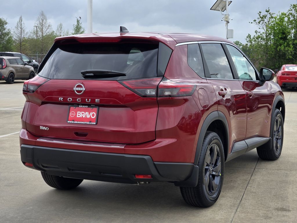 2026 Nissan Rogue SV Red at Bravo Nissan
