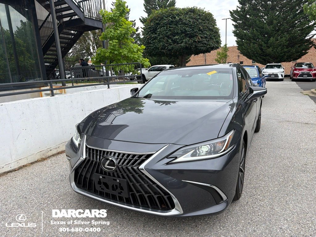 Gray 2023 Lexus ES Sedan All-Wheel Drive 8-Speed Automatic