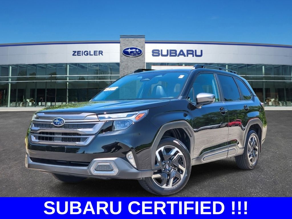 Black 2026 Subaru Forester SUV / Crossover All-Wheel Drive Continuously Variable Transmission