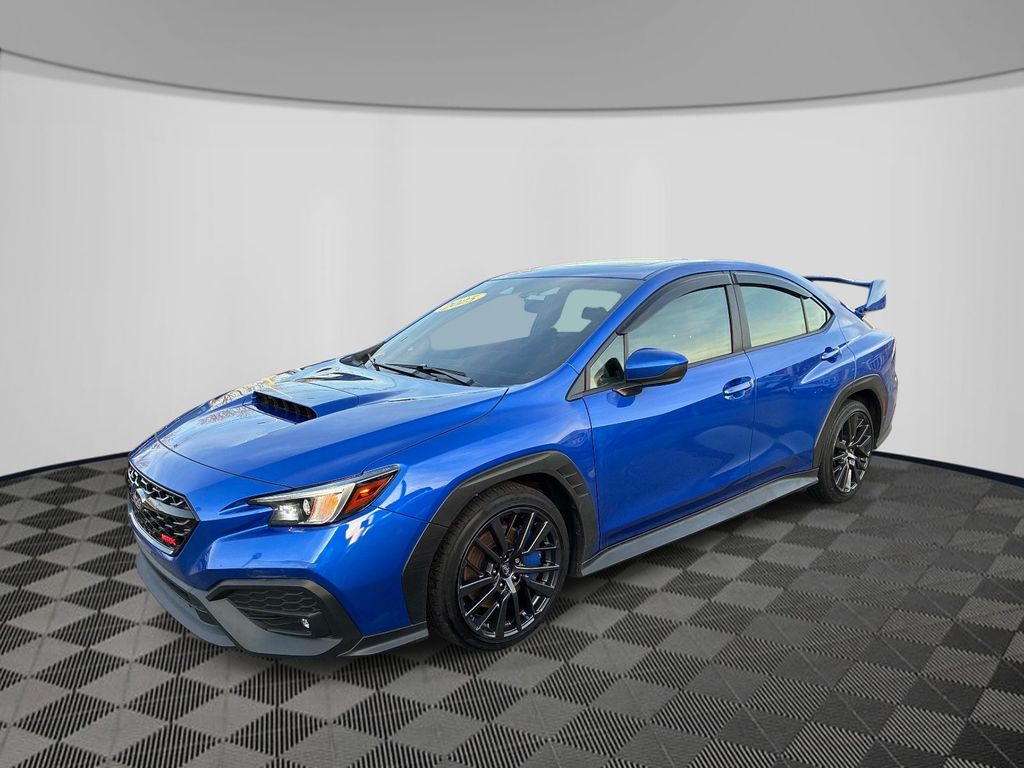Blue Pearl 2025 Subaru WRX Premium AWD Sedan All-Wheel Drive 6-Speed Manual