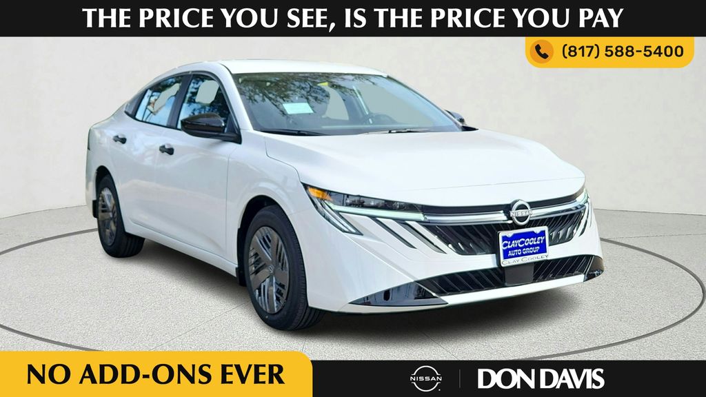 White (Fresh Powder) 2026 Nissan Sentra Sedan Front-Wheel Drive Continuously Variable Transmission