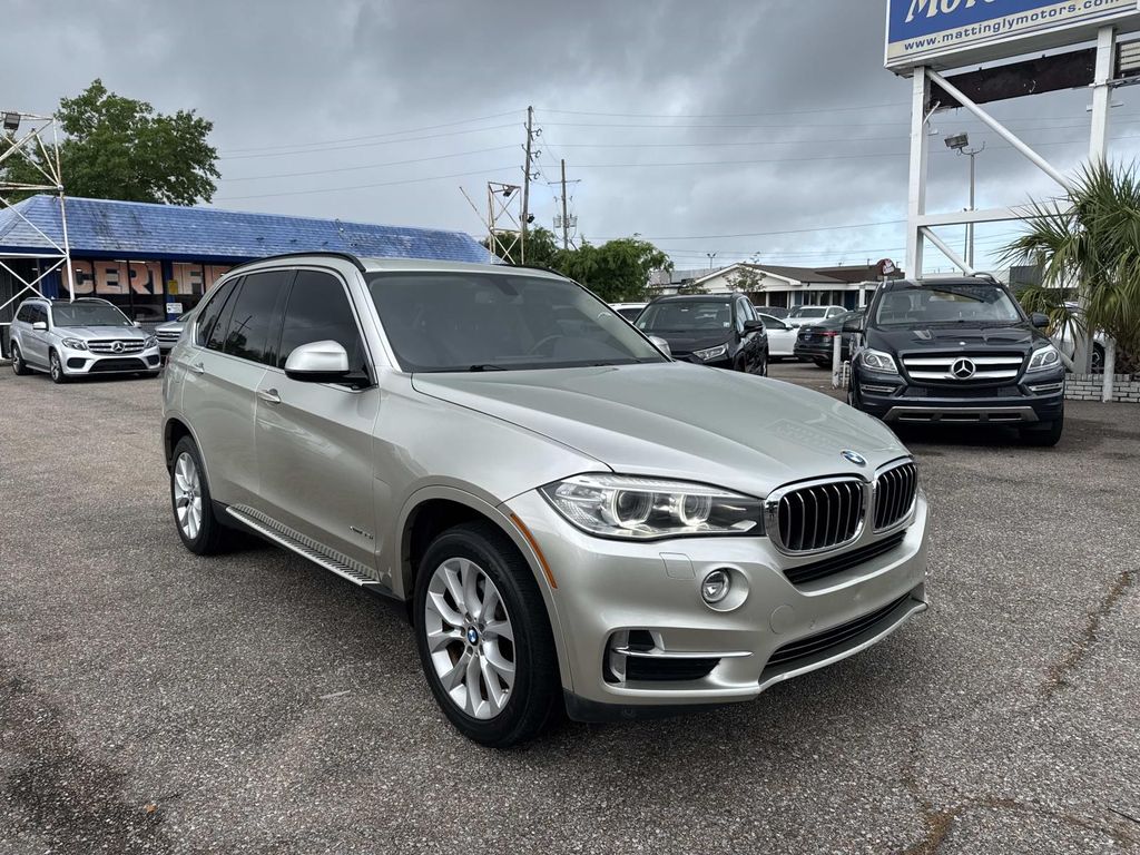 Silver 2014 BMW X5 xDrive35i AWD SUV / Crossover All-Wheel Drive 8-Speed Automatic