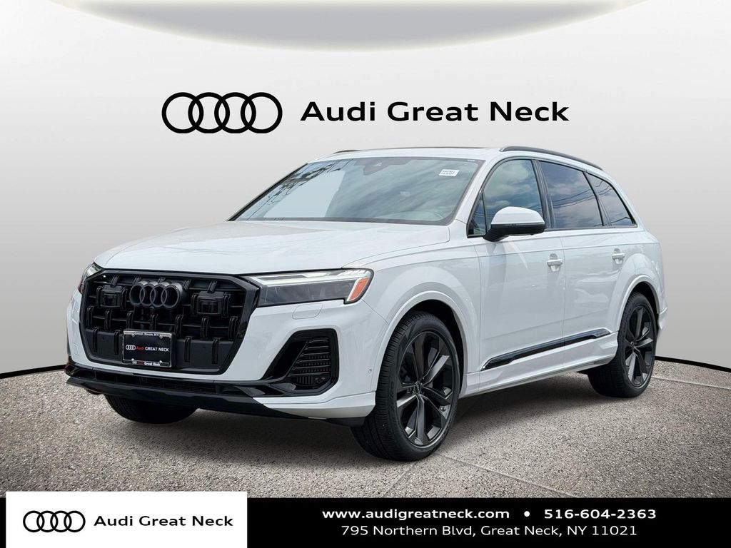 Glacier White 2026 Audi Q7 quattro Premium Plus 55 TFSI SUV / Crossover All-Wheel Drive 8-Speed Automatic