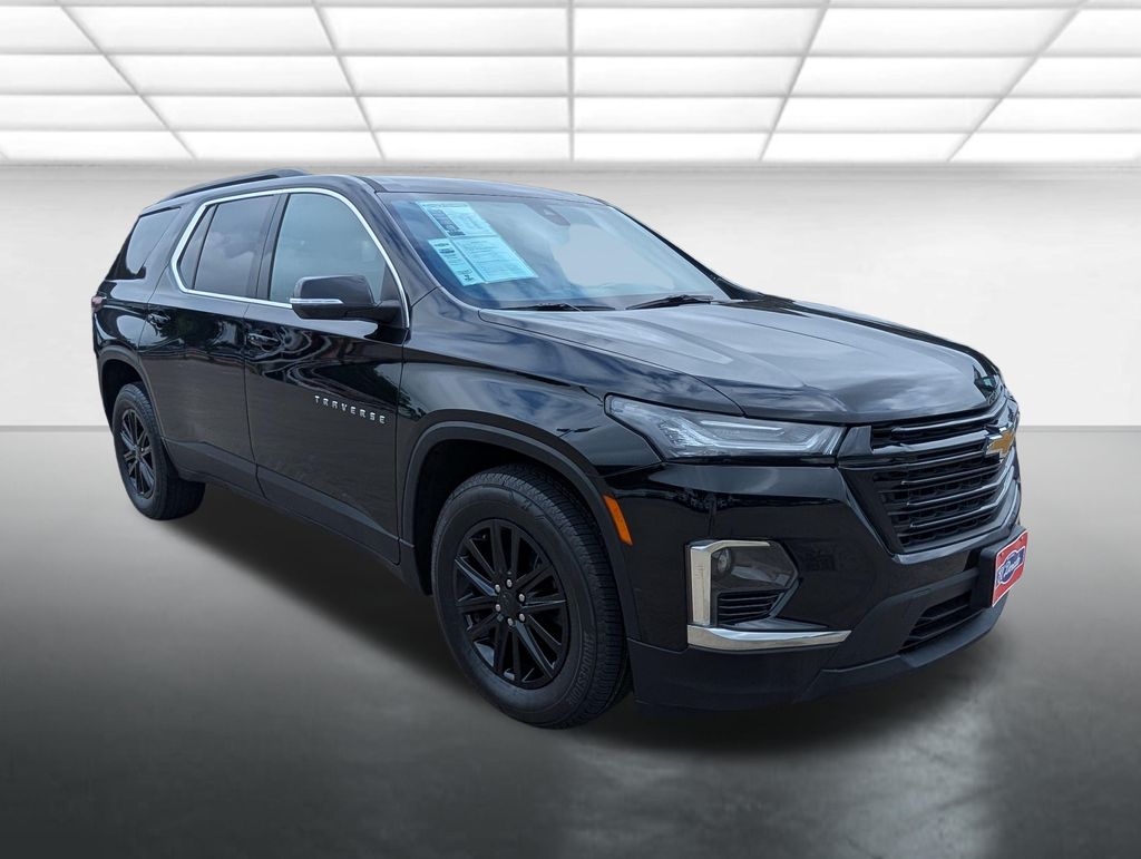 Mosaic Black Metallic 2023 Chevrolet Traverse LT Cloth AWD SUV / Crossover Four-Wheel Drive 9-Speed Automatic