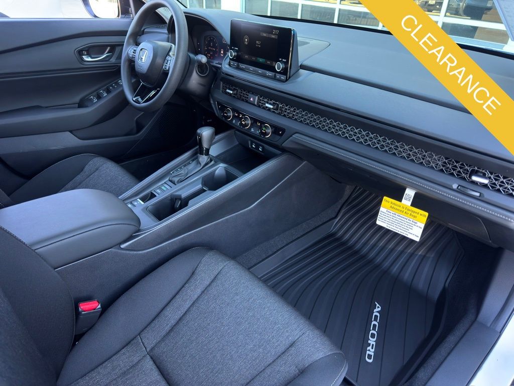 2025 Honda Accord SE White at Mac Haik CDJR North Houston