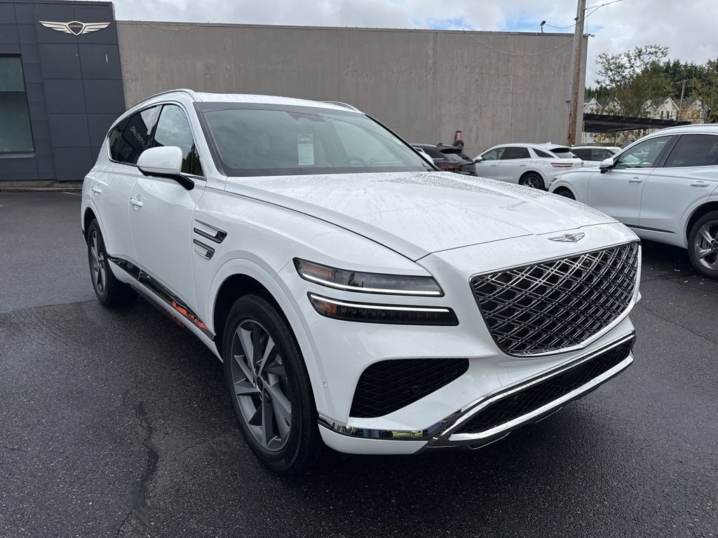 Alta White 2026 Genesis GV80 2.5T Advanced AWD SUV / Crossover All-Wheel Drive 8-Speed Automatic