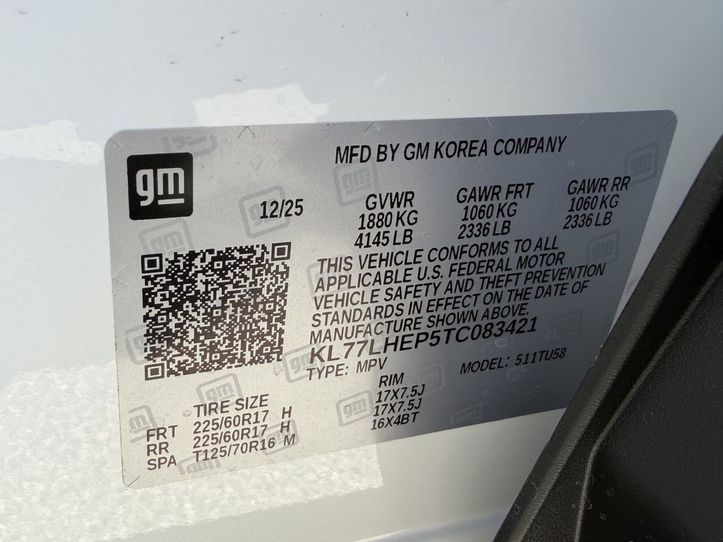 new 2026 Chevrolet Trax car, priced at $23,925