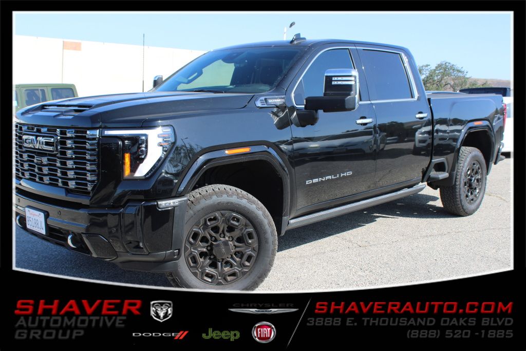 Onyx Black 2026 GMC Sierra 2500HD Pickup Truck Four-Wheel Drive Automatic