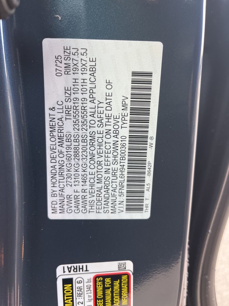 Thumbnail: 2026 Honda Odyssey - 5