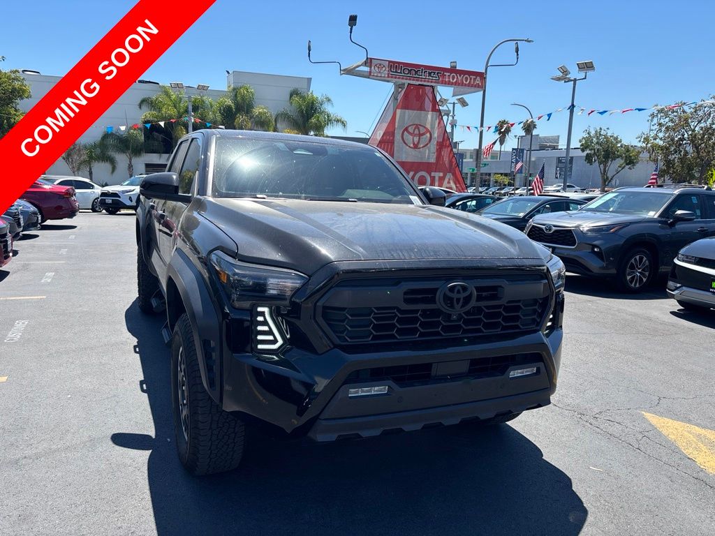 Black 2024 Toyota Tacoma Pickup Truck Four-Wheel Drive 8-Speed Automatic