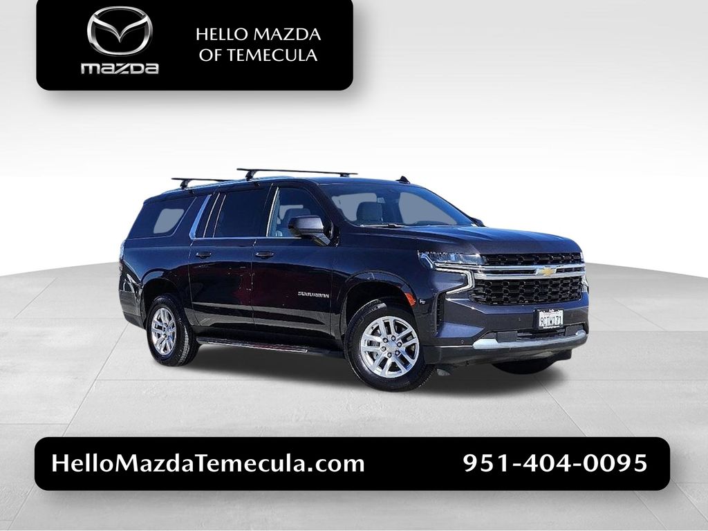 Dark Ash Metallic 2022 Chevrolet Suburban LS 4WD SUV / Crossover Four-Wheel Drive