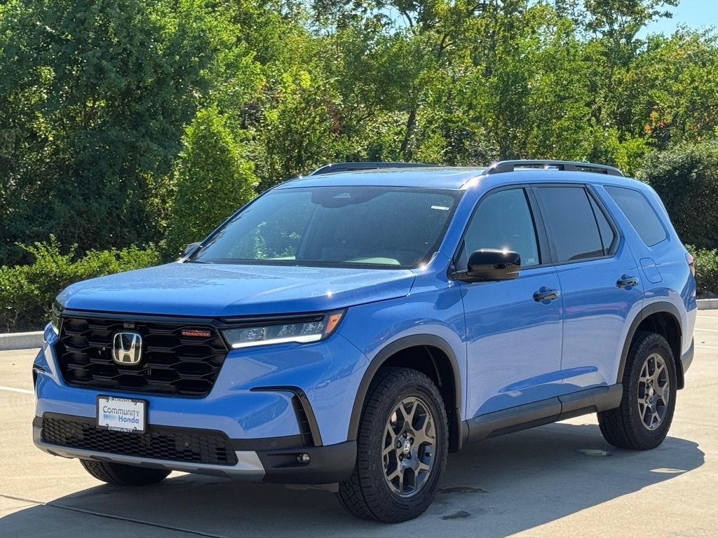 2025 Honda Pilot TrailSport Blue at Community Honda