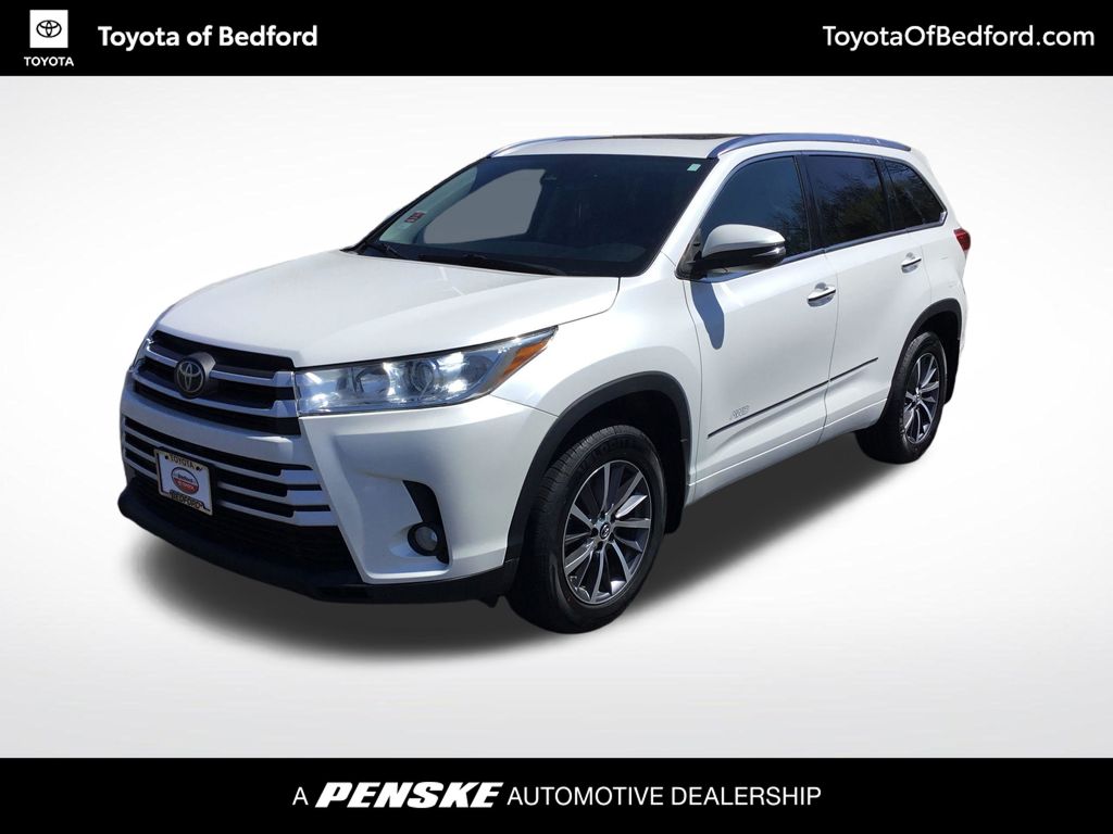 White (Blizzard Pearl) 2017 Toyota Highlander XLE AWD SUV / Crossover All-Wheel Drive 8-Speed Automatic