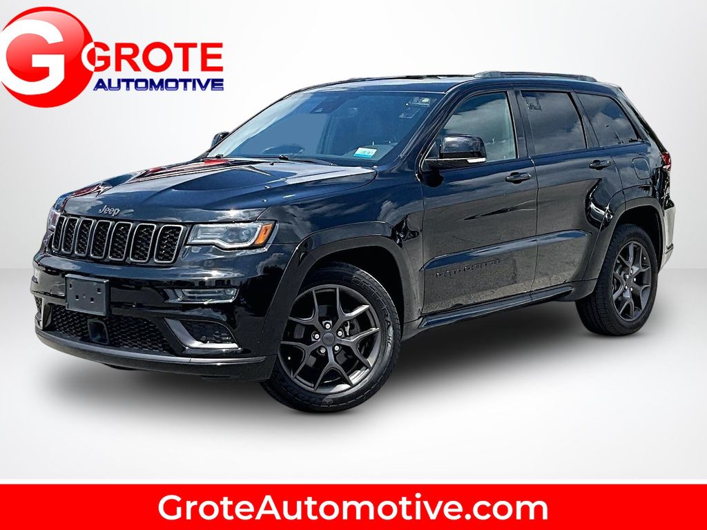 Diamond Black Crystal Pearlcoat 2020 Jeep Grand Cherokee SUV / Crossover Four-Wheel Drive 8-Speed Automatic