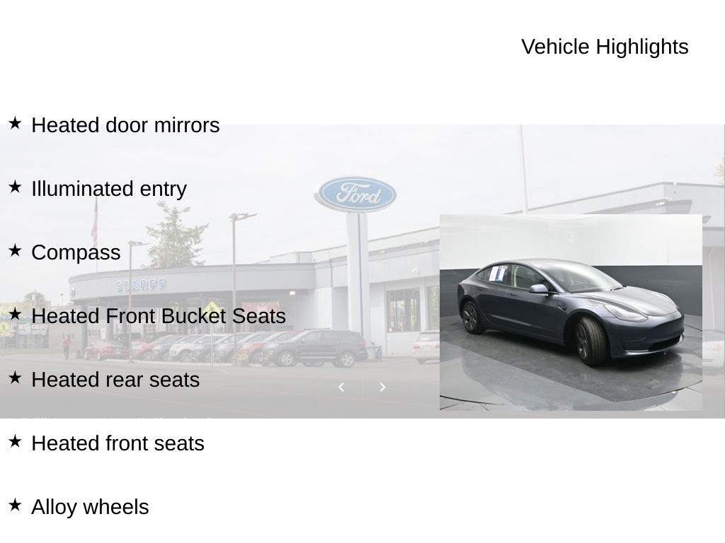 2023 Tesla Model 3 Rear-Wheel Drive