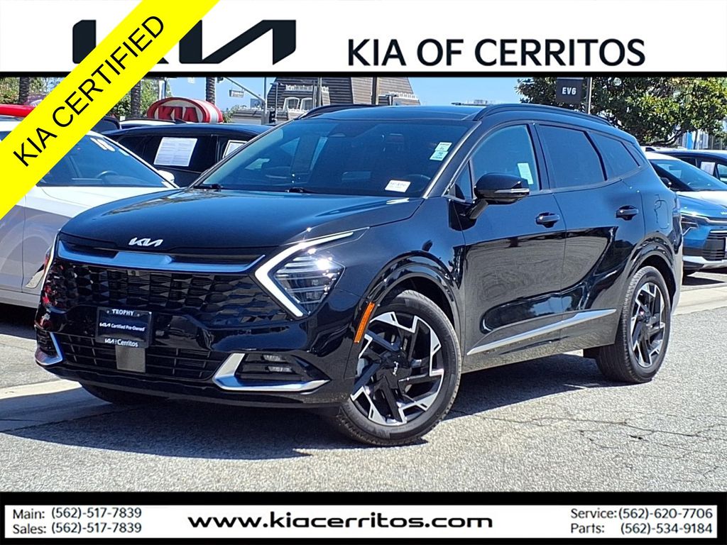 Ebony Black 2024 Kia Sportage SUV / Crossover Front-Wheel Drive 8-Speed Automatic