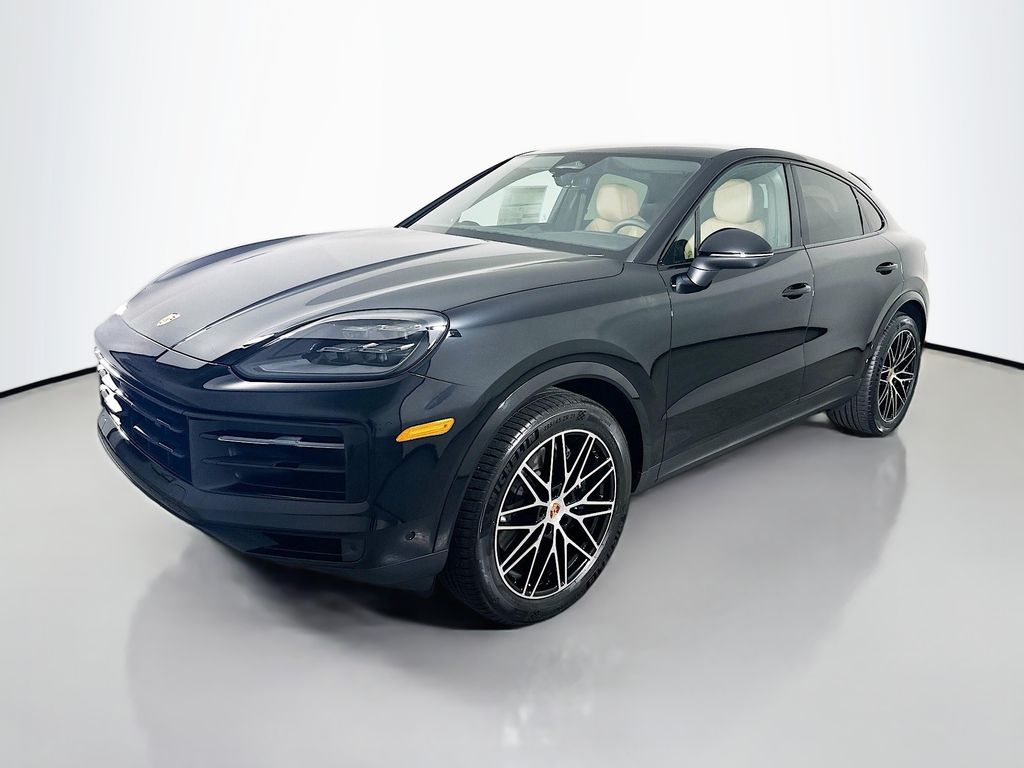 Chromite Black Metallic 2026 Porsche Cayenne Coupe Coupe All-Wheel Drive 8-Speed Automatic