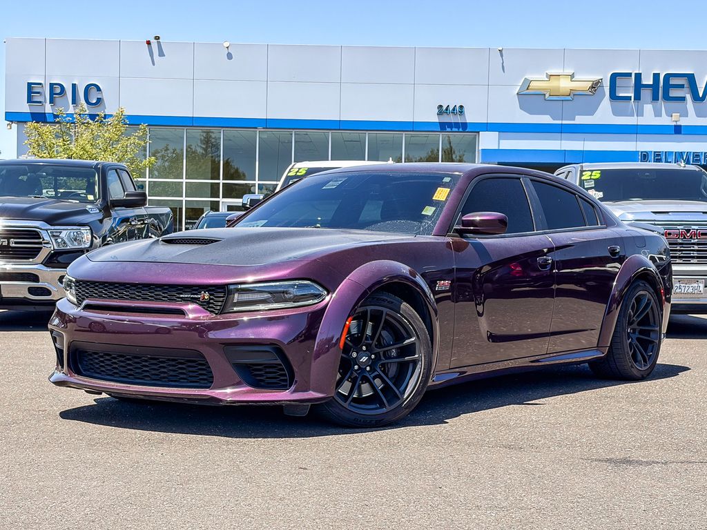 Hellraisin 2021 Dodge Charger Scat Pack Widebody RWD Sedan Rear-Wheel Drive 8-Speed Automatic