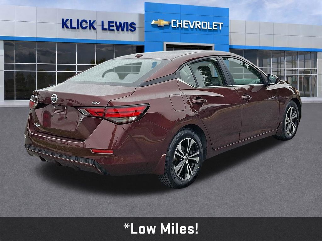 2022 Nissan Sentra SV Red at South Hills Kia