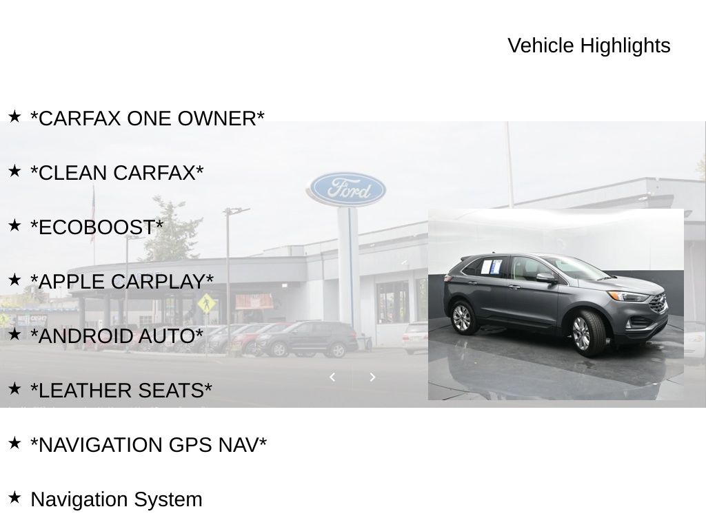 2022 Ford Edge Titanium